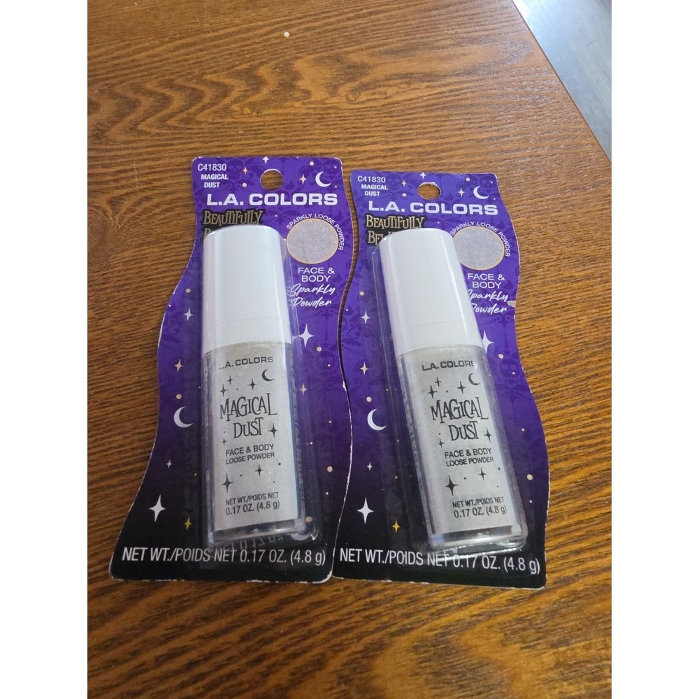 2X L.A. Colors Beautifully Bewitched Magical Glitter Dust C41830